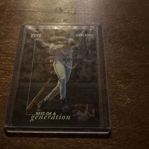 BARRY BONDS 1996 UPPER DECK #373" BEST OF A GENERATION "  🔥 FOIL GEM MT